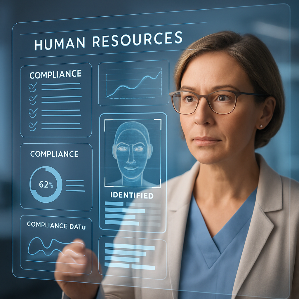 AI automating HR compliance for California healthcare employers